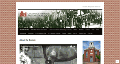 Desktop Screenshot of columbiahistory.net